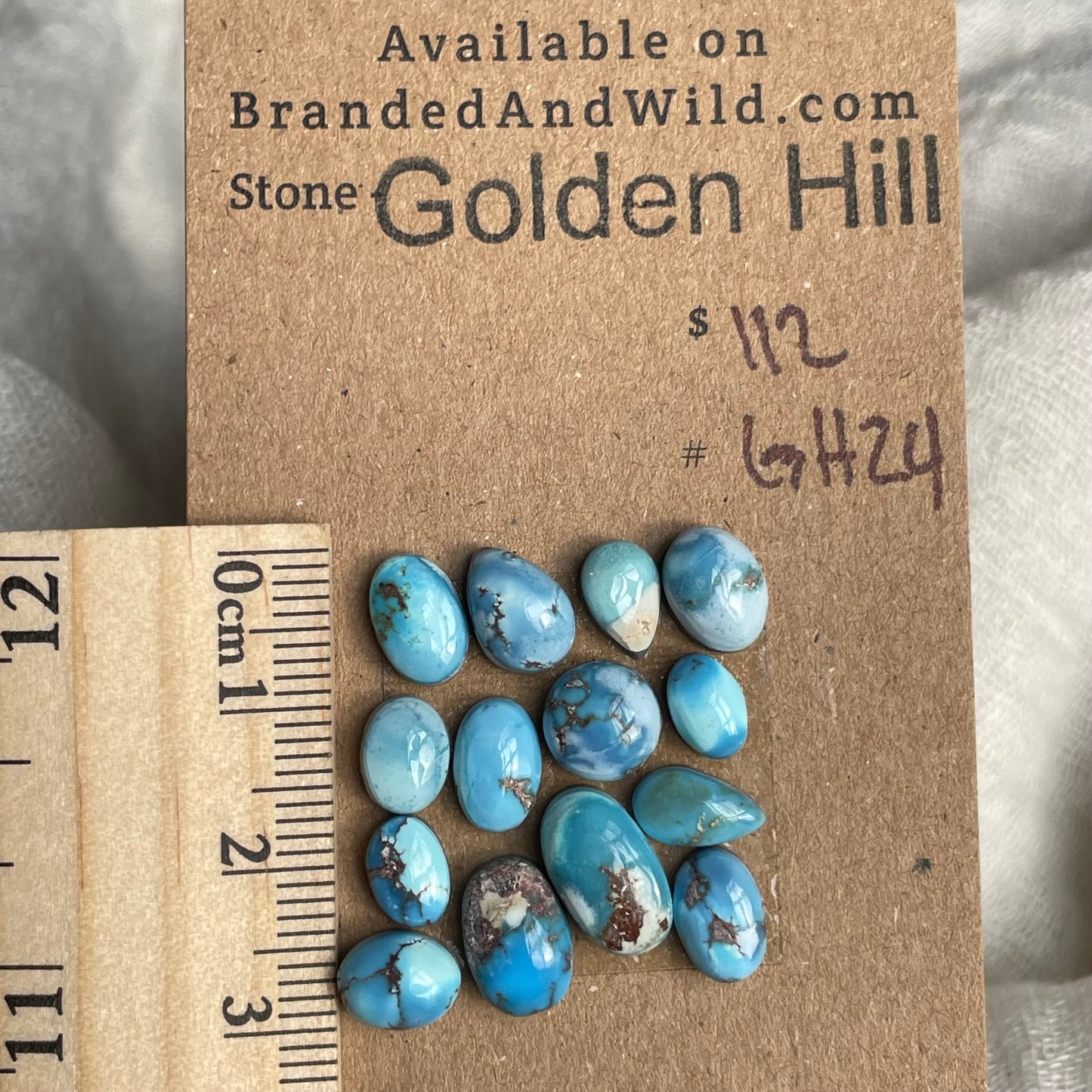 Golden Hill Turquoise Cabochon - GH24