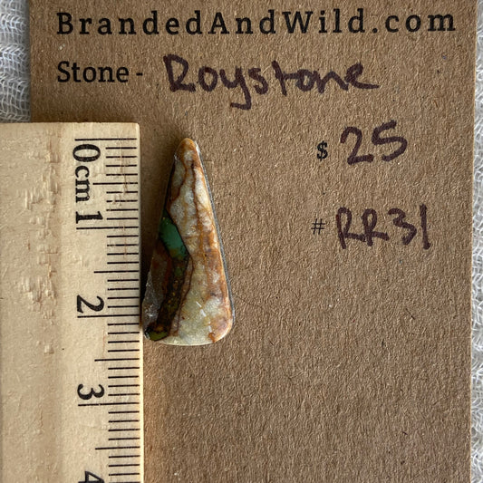 Royston Ribbon Turquoise Cabochon RR31