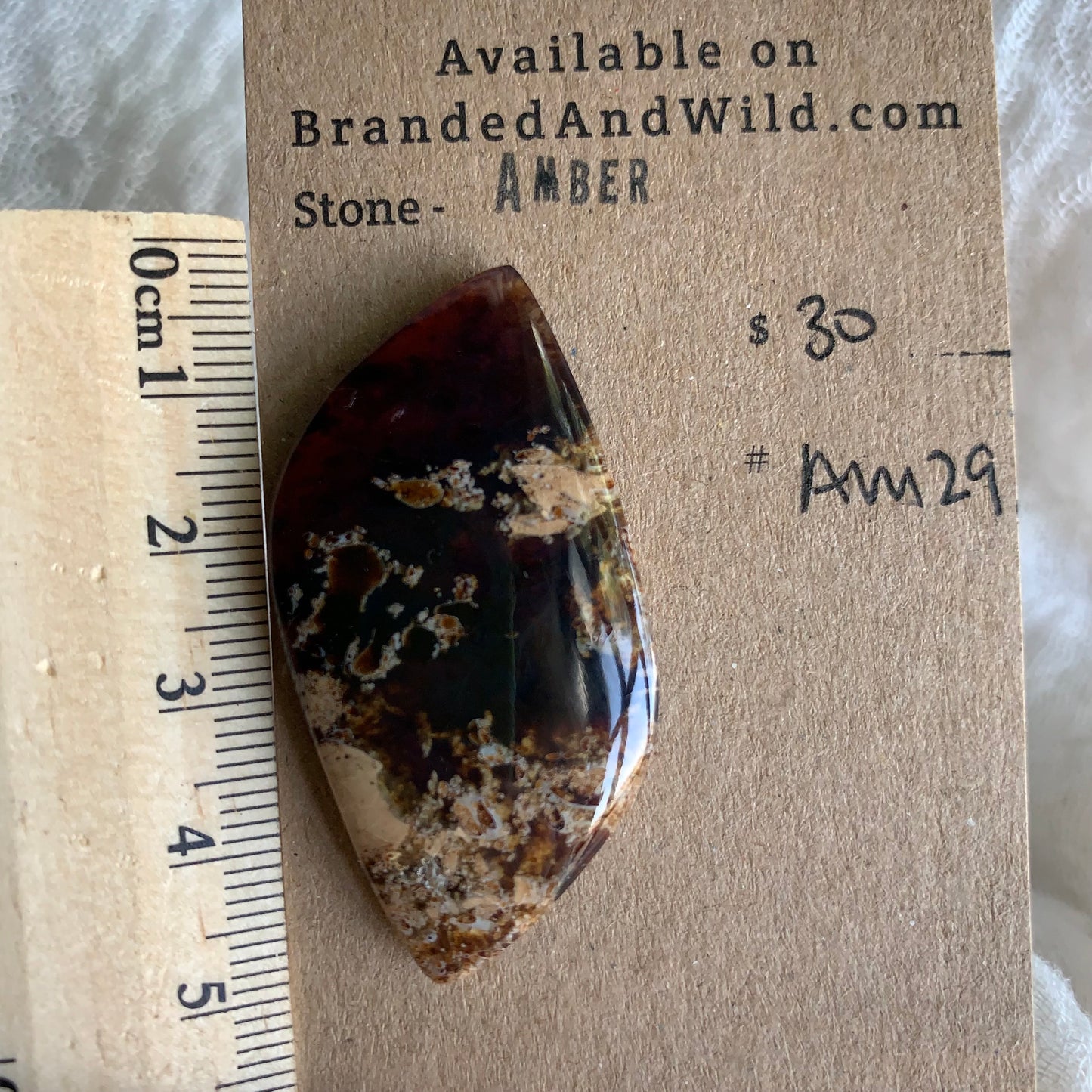 Amber Cabochon AM29