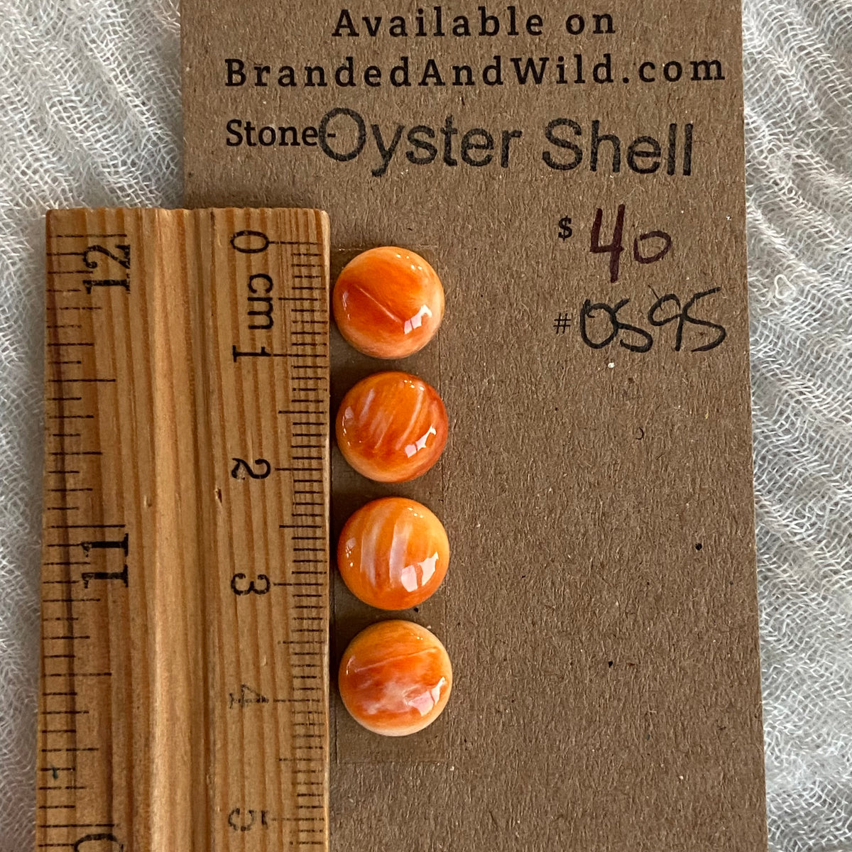 Oyster Shell Cabochon - OS95
