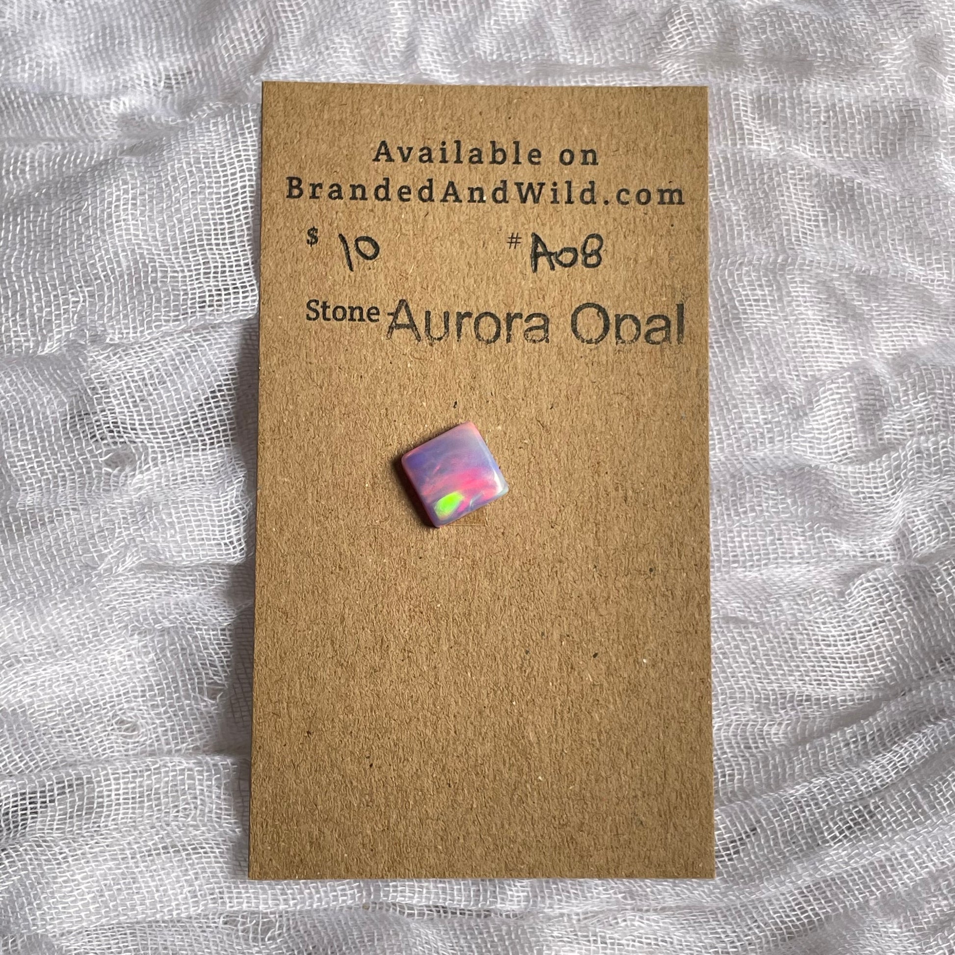 Aurora Opal Cabochon - A08 D6FB4C81-ECAA-4578-B23A-4A699F74D279 Brandedandwild.com