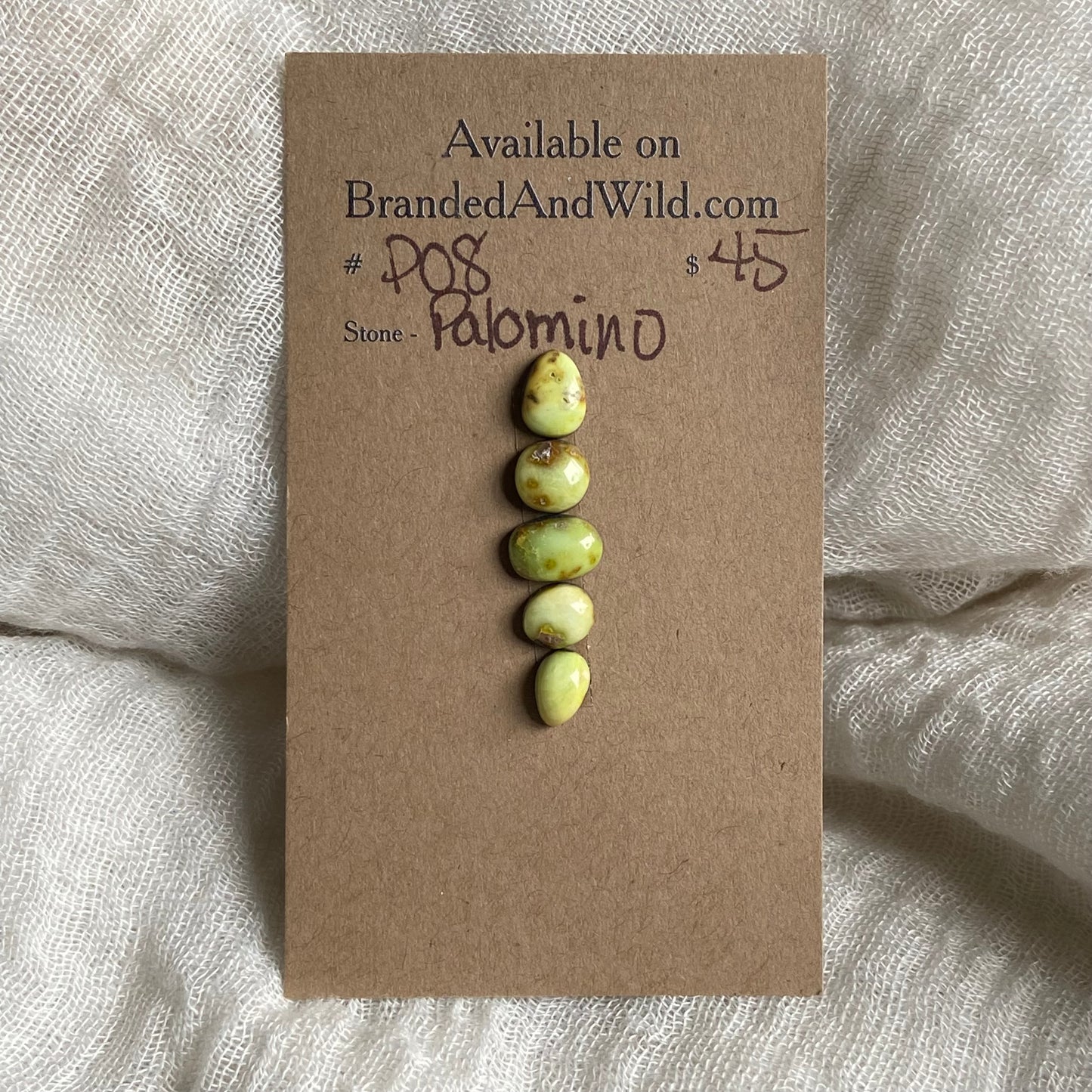 Palomino Cabochon - P08 D7048E89-E260-4F97-ADF5-8F484A7CACAE Brandedandwild.com