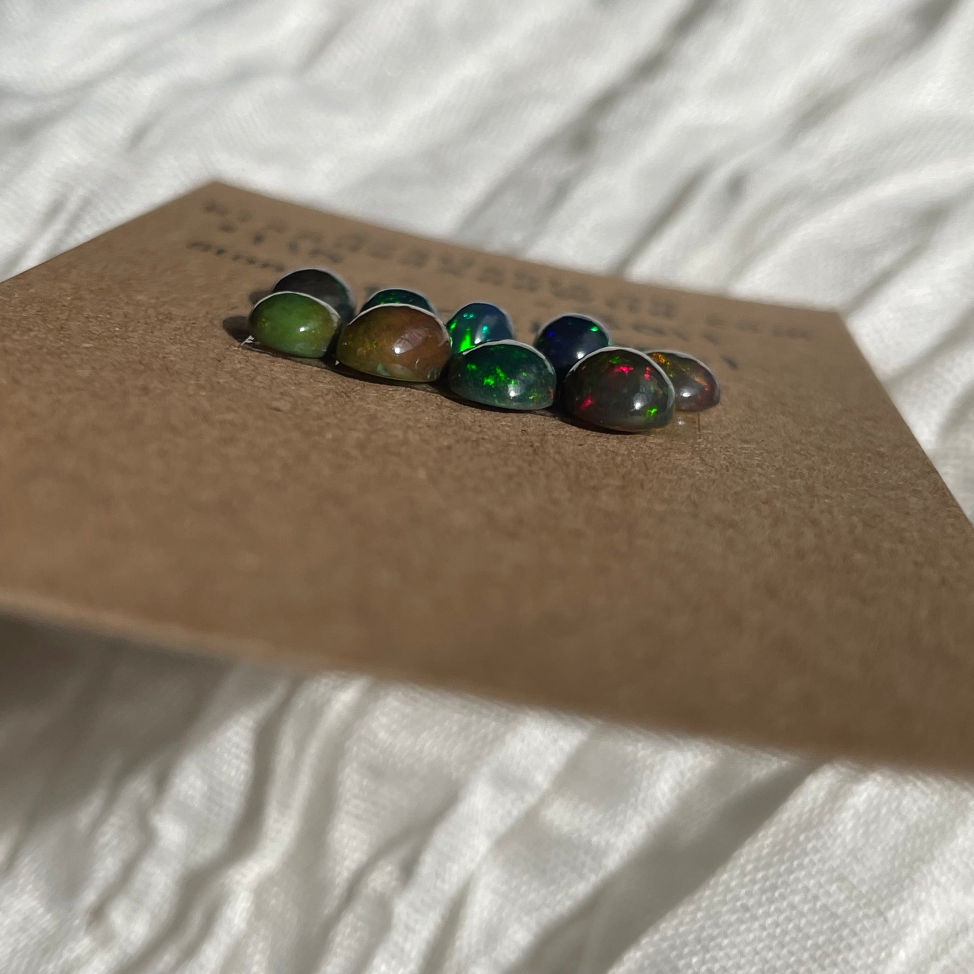 Black Opal - Cabochon - B011 D70CD10B-842A-4815-8E7A-5A06386F404F Brandedandwild.com