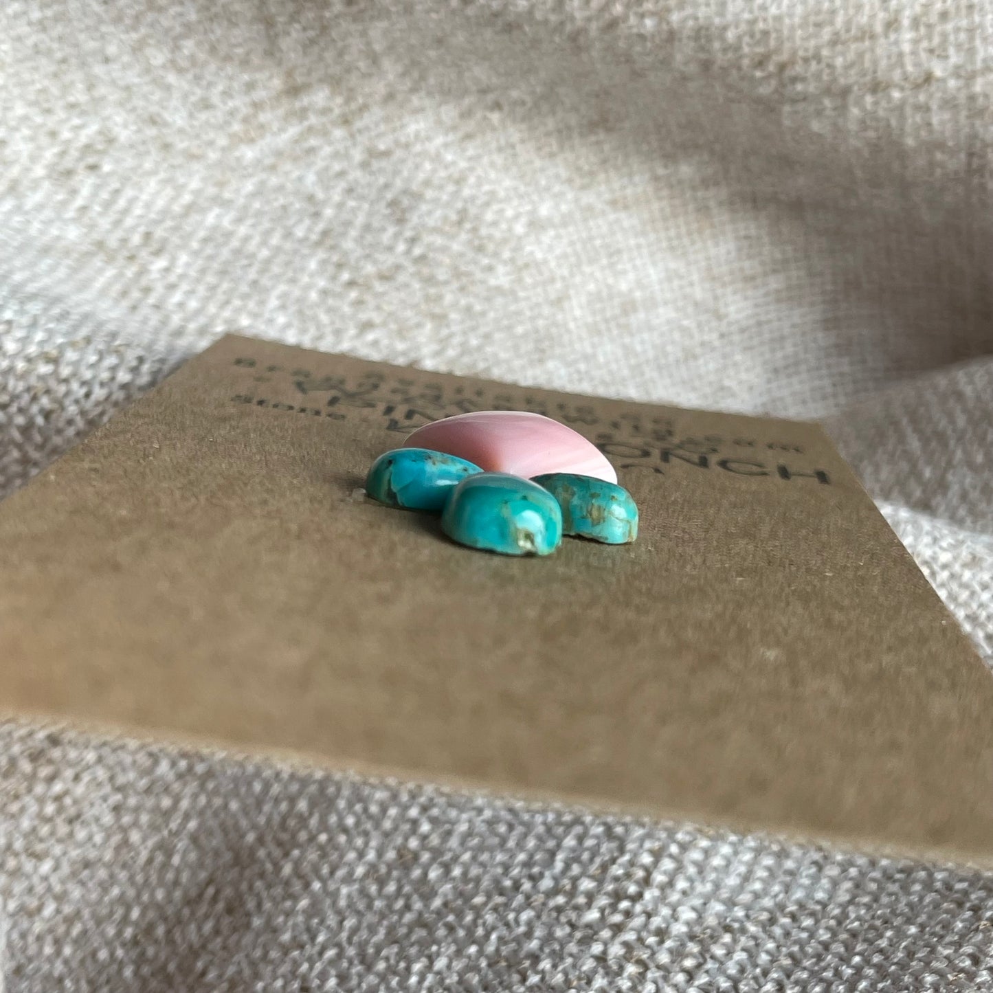 Pink Conch / Kingman Cabochon - PK01