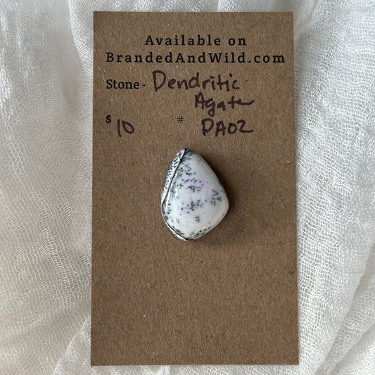 Dendritic Agate Cabochon - DA02