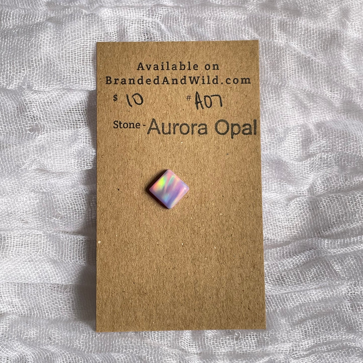 Aurora Opal Cabochon - A07 D72D5D4D-071D-46C8-A42E-BDAF5A085658 Brandedandwild.com