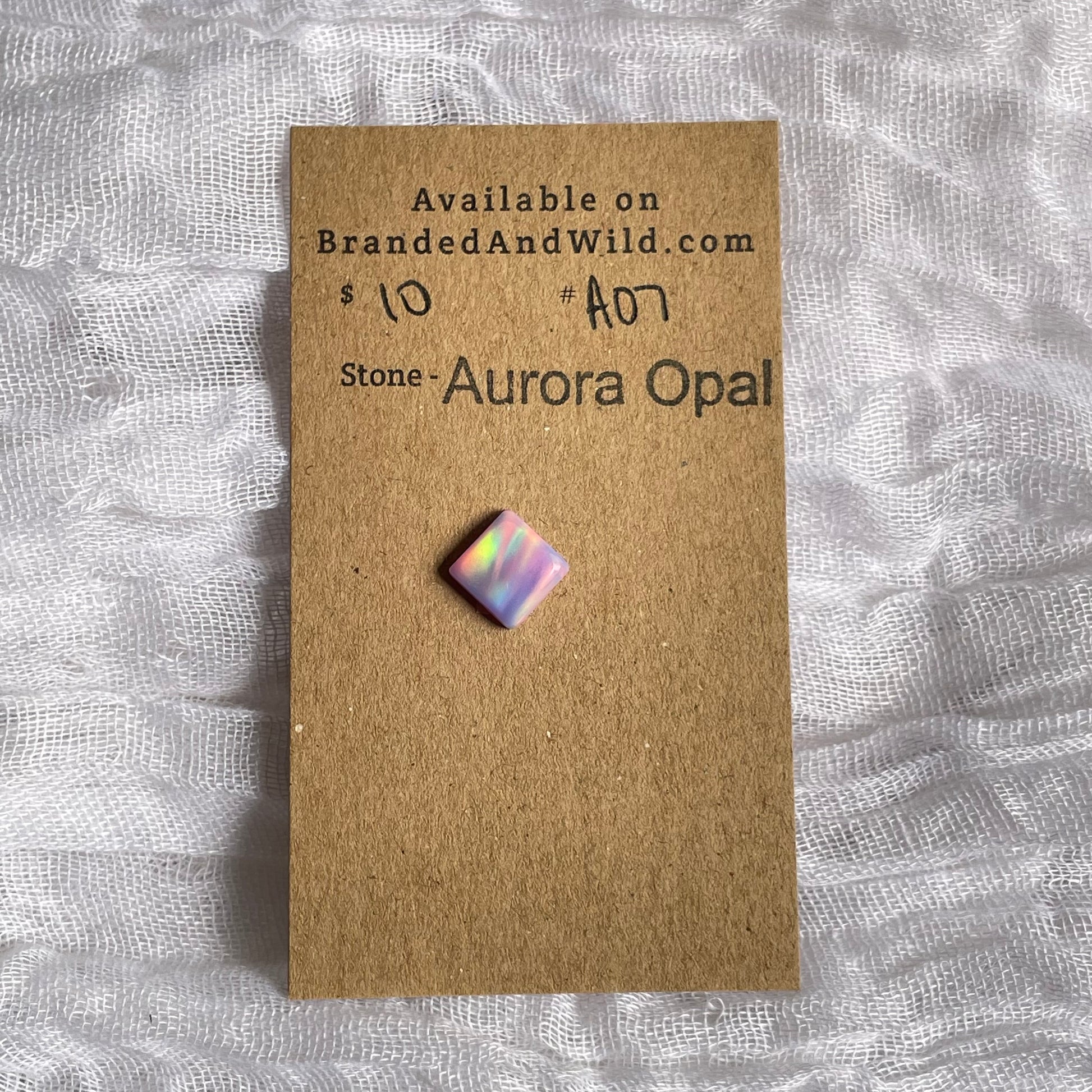 Aurora Opal Cabochon - A07 D72D5D4D-071D-46C8-A42E-BDAF5A085658 Brandedandwild.com