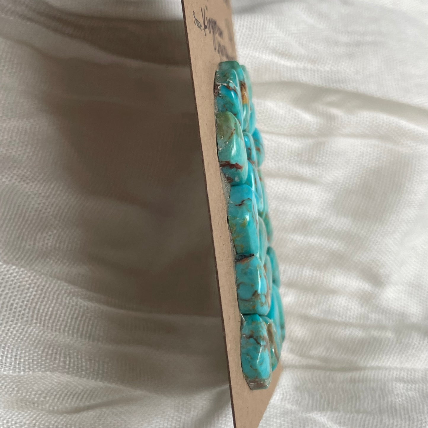 Kingman Turquoise Cabochon - KT09 D72DE53D-16C0-4419-B12B-48A59DBB6A60 Brandedandwild.com