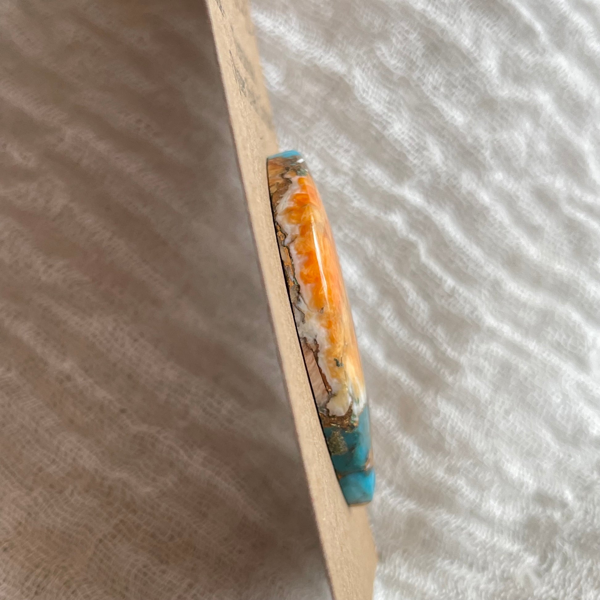 Turquoise, Oystershell, Copper Cabochon - TOC32 D734E0BF-E6DF-47A6-9A7D-C35D45D834FE Brandedandwild.com