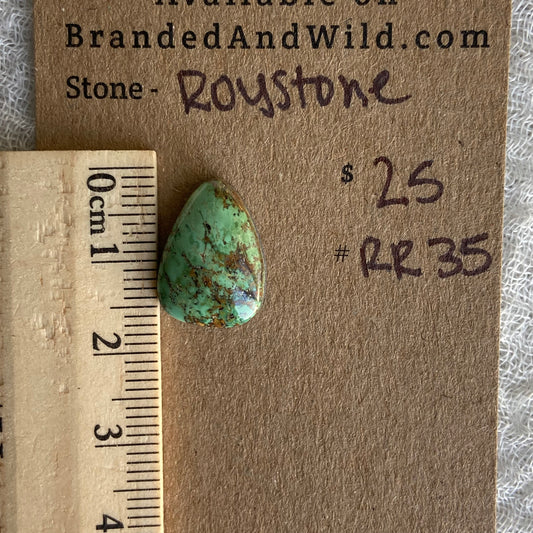 Royston Ribbon Turquoise Cabochon RR35