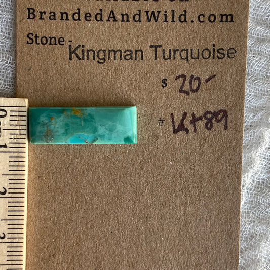 Kingman Turquoise Cabochon - KT89