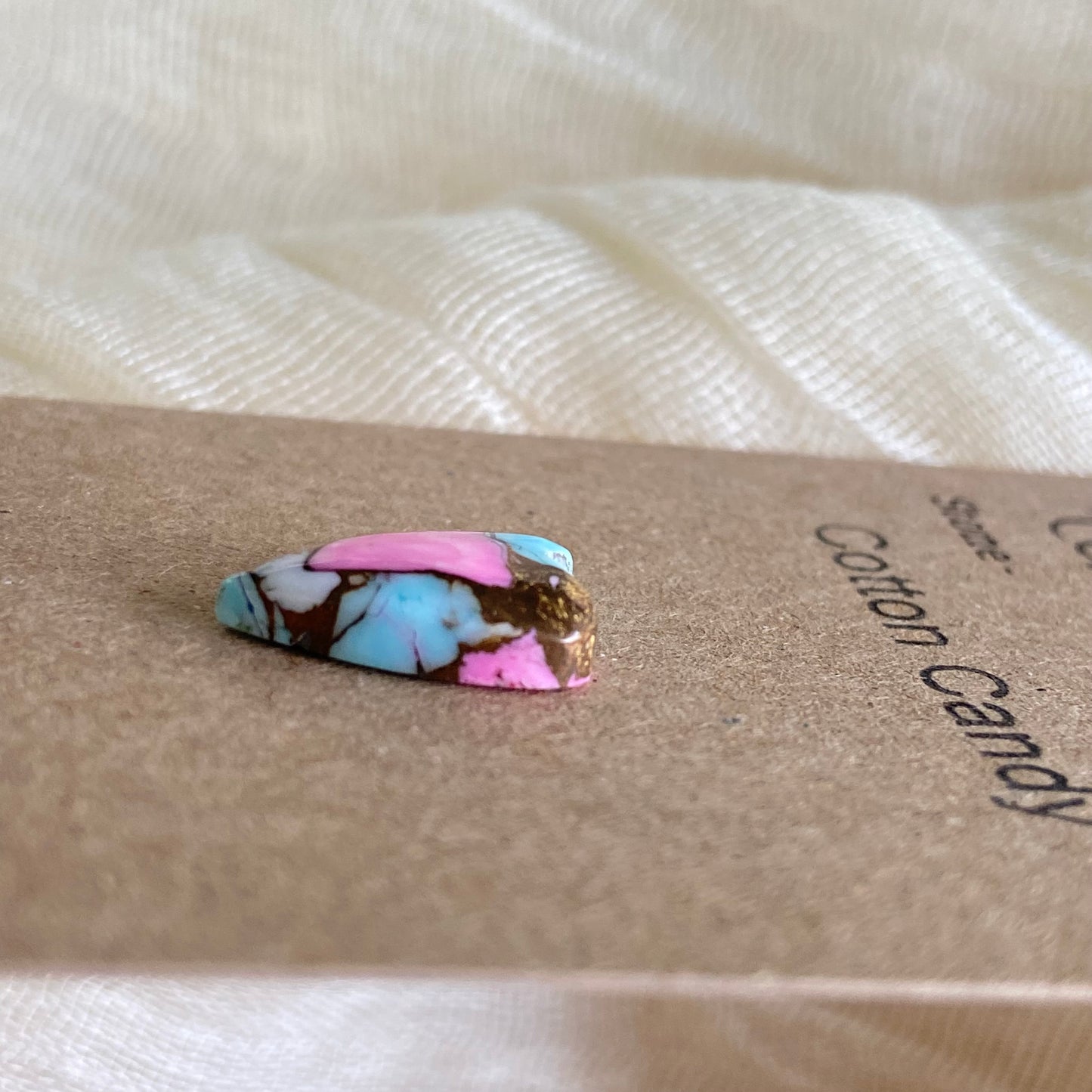 Cotton Candy Cabochon - CC114 D757D74A-1E1F-4B2D-8CF9-99147779C224 Brandedandwild.com