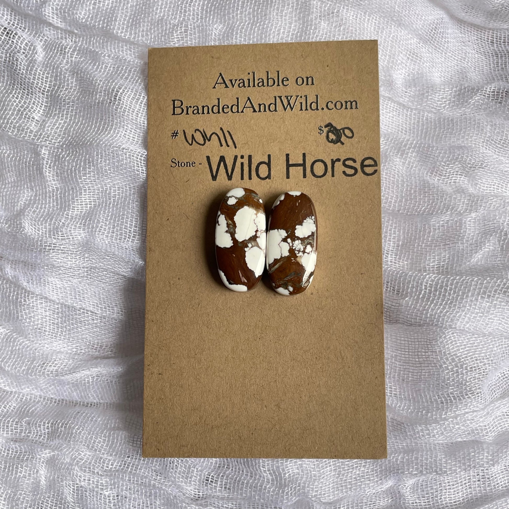 Wild Horse Cabochon - WH11 D77B7EA4-7D4E-4B25-B292-5EAB64D0D852 Brandedandwild.com
