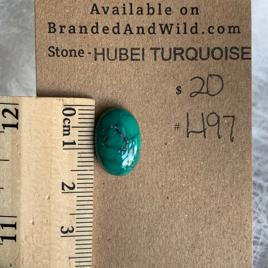 Hubei Turquoise Cabochon - H97