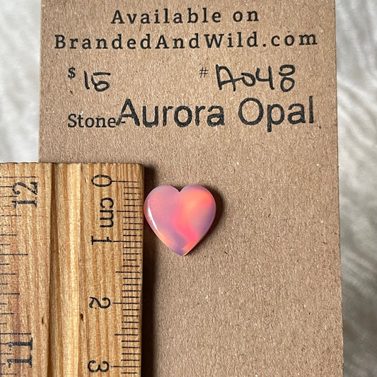 Aurora Opal Cabochon - A048 D7D097FB-B2EE-4571-89B5-3FC9637B00BE Brandedandwild.com