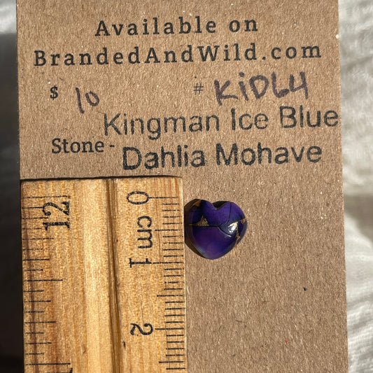 Kingman Ice Blue Dahlia Mohave - KID64 D7D13D6D-AA9B-431C-9122-F697EEA1ACCD Brandedandwild.com