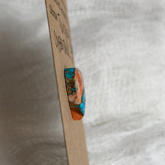 Turquoise, Oystershell, Copper Cabochon - TOC92