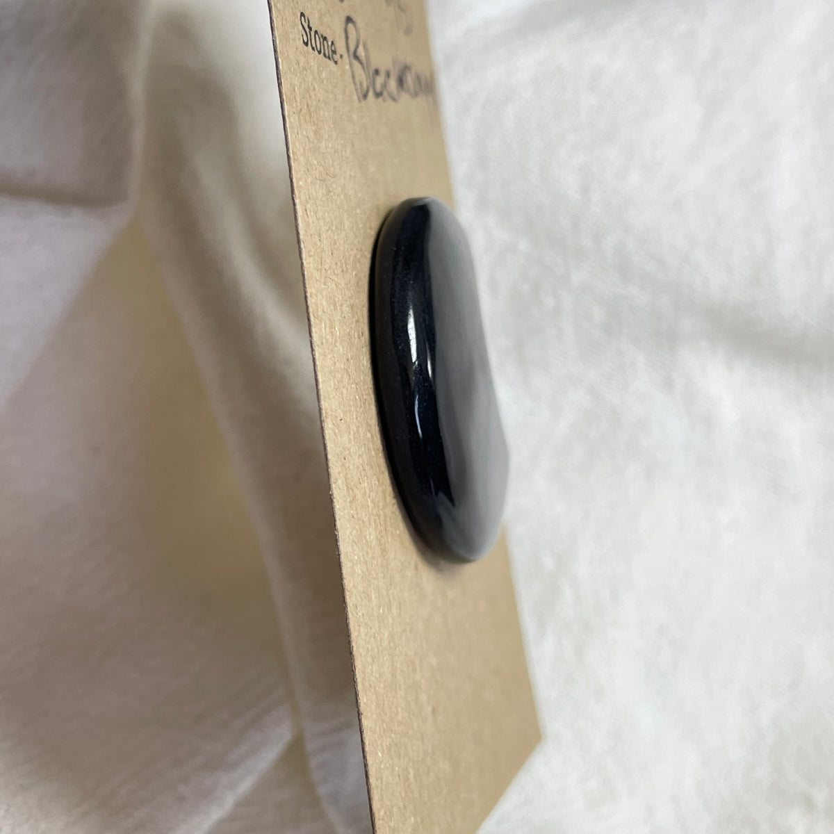 Black Onyx - Cabochon - B015 D7F14FCA-5753-4A55-B285-67A5B649F218 Brandedandwild.com