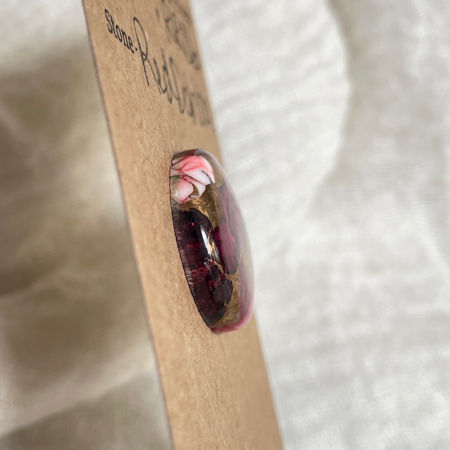 Red Dahlia Cabochon - RD06 D7FC0E25-0F03-4BB0-B47A-9C7D7EAEC65C Brandedandwild.com