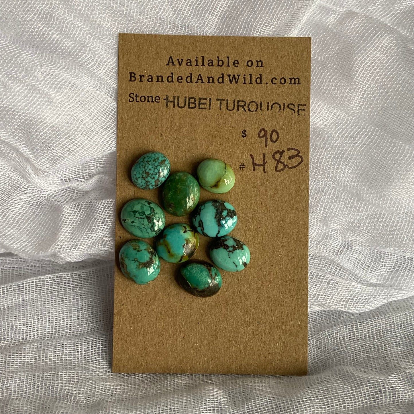 Hubei Turquoise Cabochon - H83