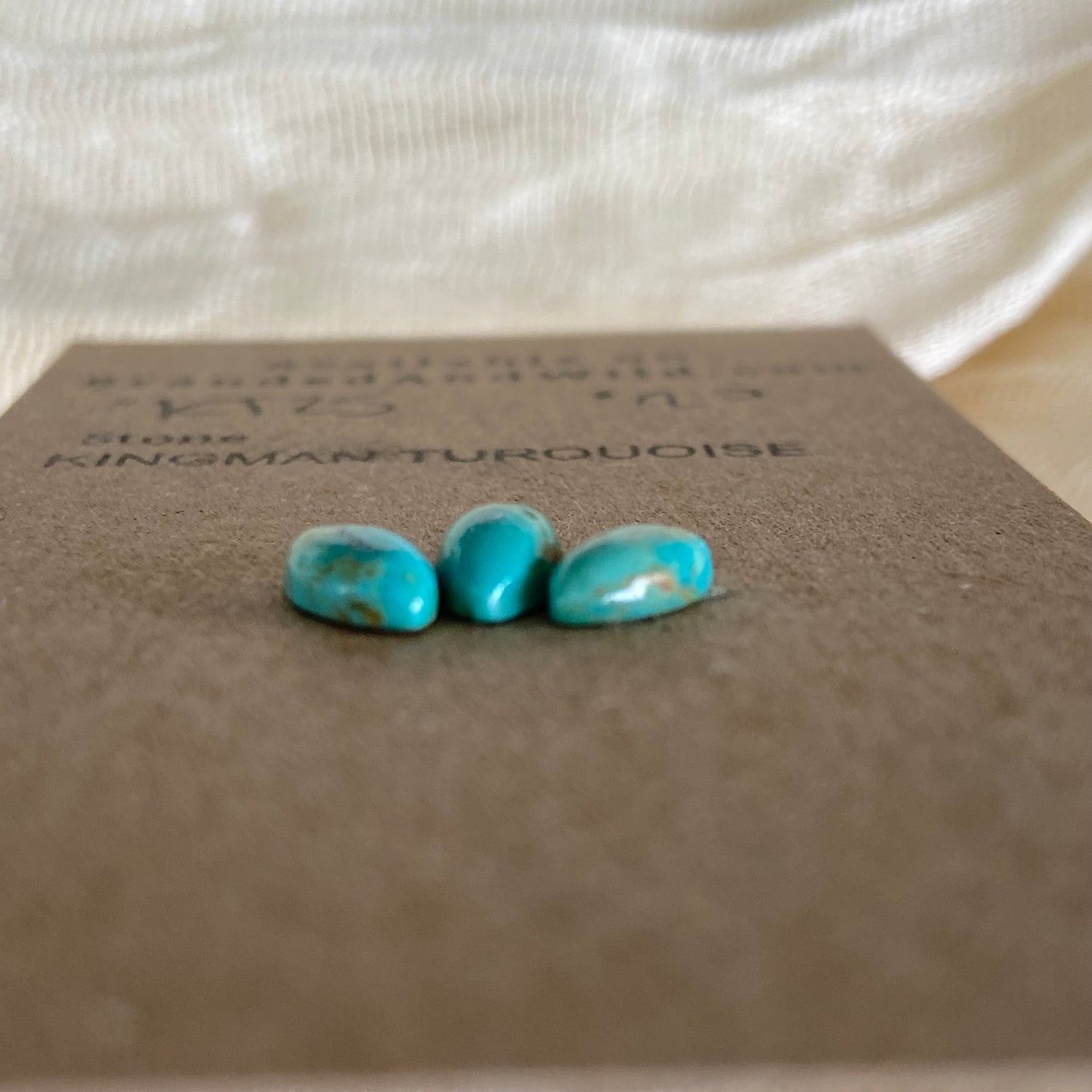 Kingman Turquoise Cabochon - KT25 D80B2E19-F250-4D4C-8947-2A5A79FCD4A7 Brandedandwild.com