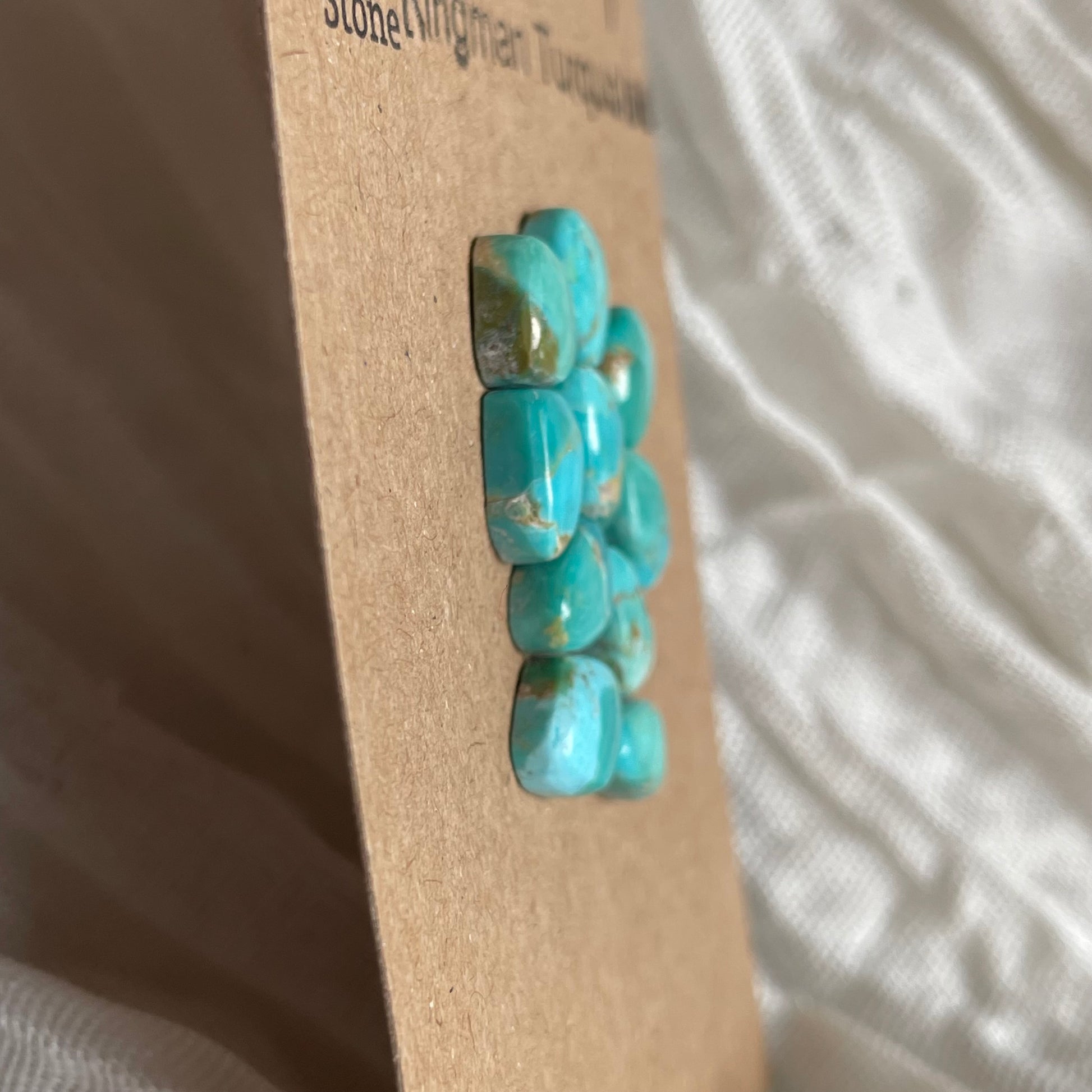 Kingman Turquoise Cabochon - KT09 D80E7EF1-B072-425F-9ED6-60468EFF0744 Brandedandwild.com