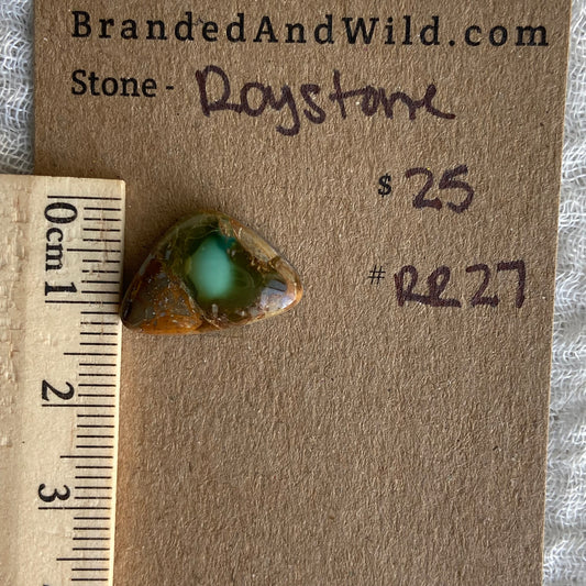 Royston Ribbon Turquoise Cabochon RR27