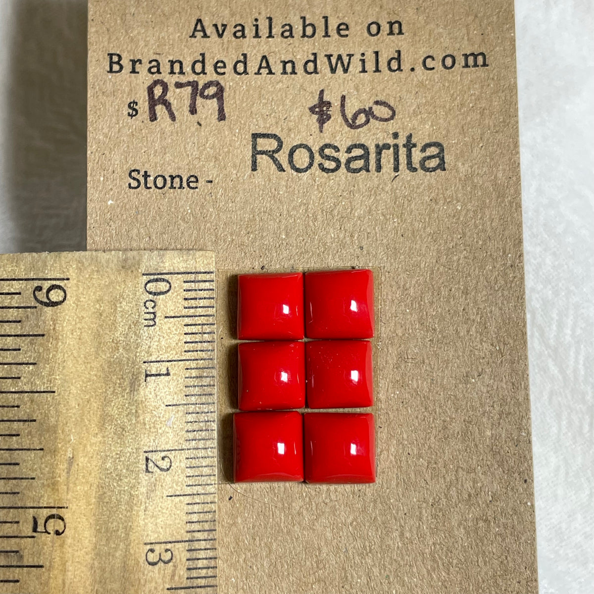 Rosarita - Cabochon - R79 D81C23C5-6668-42FF-B2A1-A089D09B7EDE Brandedandwild.com
