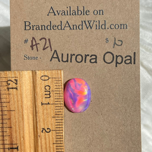 Aurora Opal Cabochon - A21 D83A6D71-10B4-4864-9761-75C8803AB6B3 Brandedandwild.com