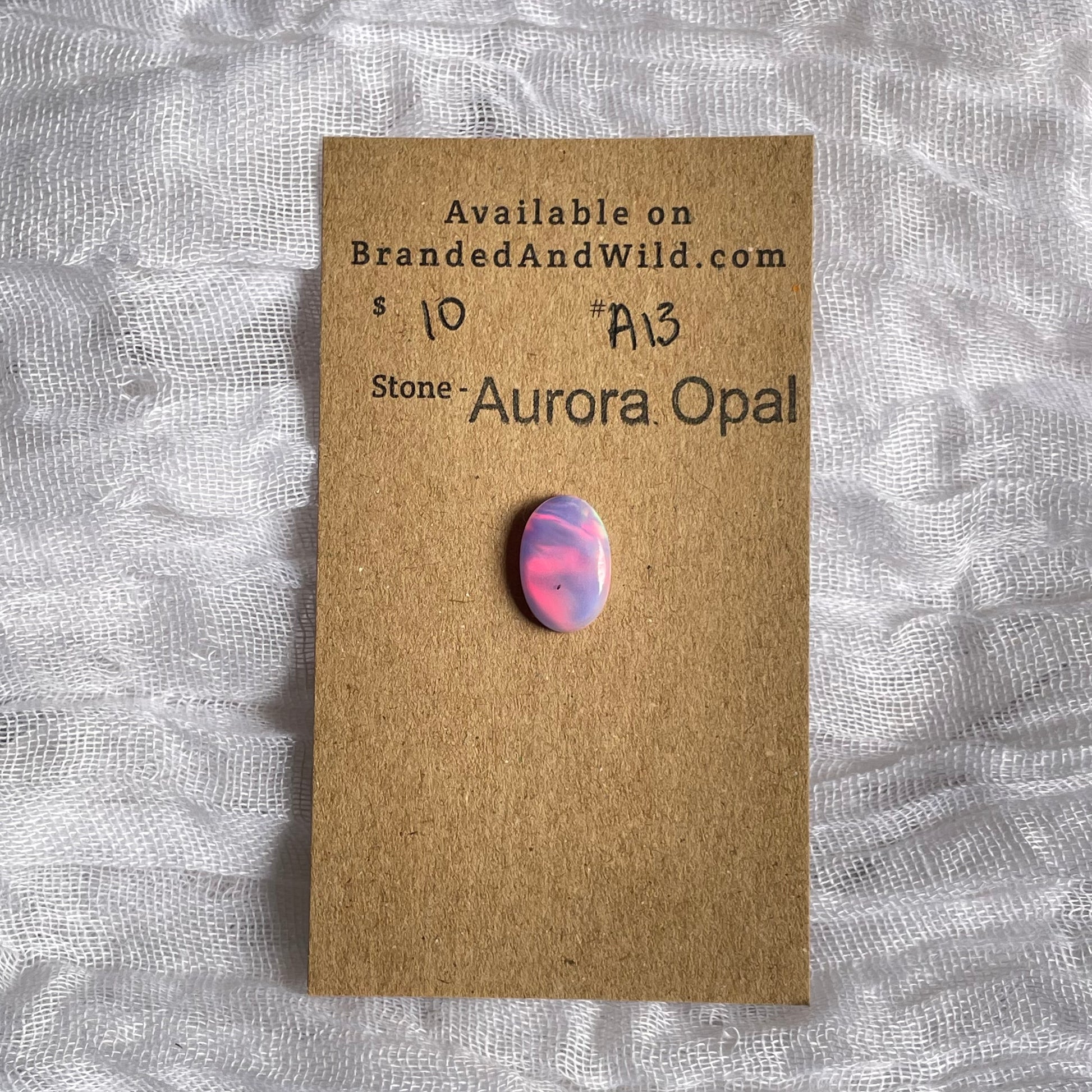 Aurora Opal Cabochon - A13 D8500A10-7BFC-436F-BAB1-C59D97D1DB70 Brandedandwild.com