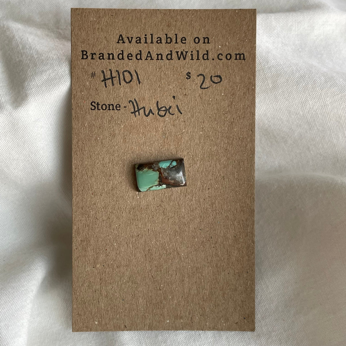Hubei Turquoise Cabochon - H101 D85DD1E5-734C-47C2-BFD9-61FB1F33A582 Brandedandwild.com