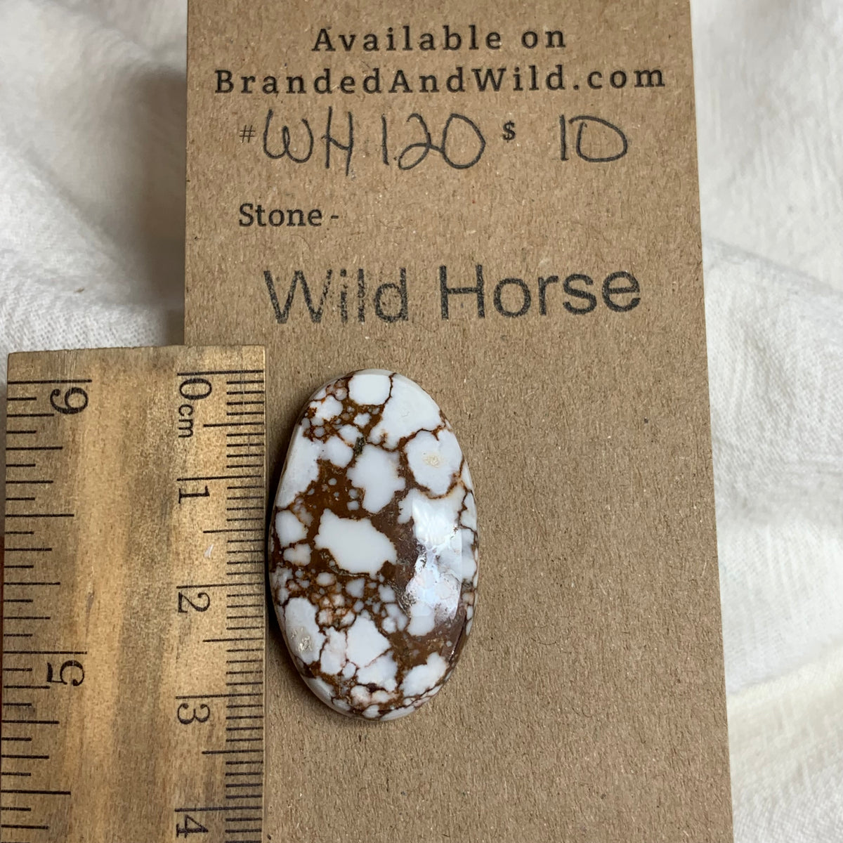 Wild Horse Cabochon - WH120 D876AA87-3441-4297-94FC-94103F12E5F1 Brandedandwild.com