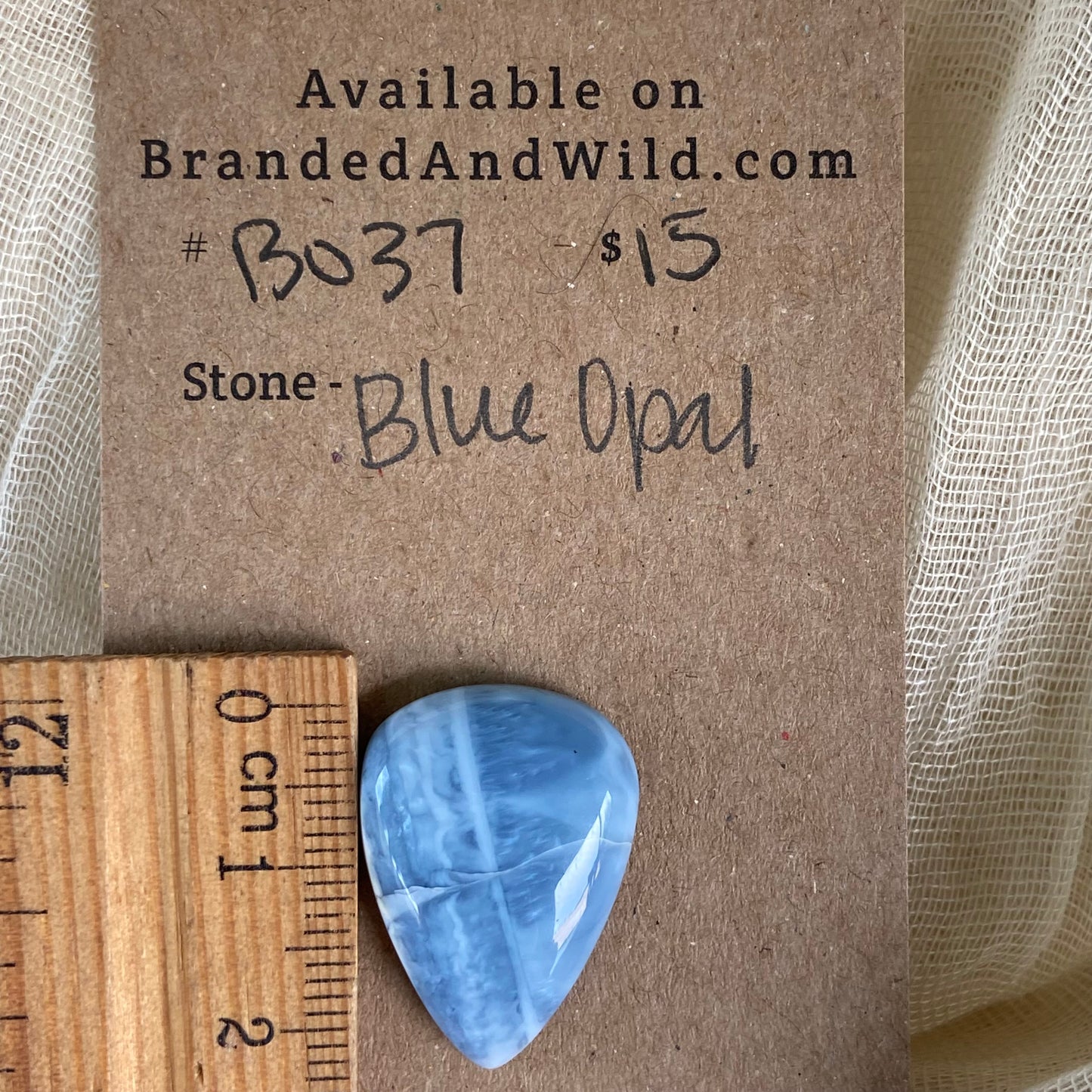 Blue Opal Cabochon - B037