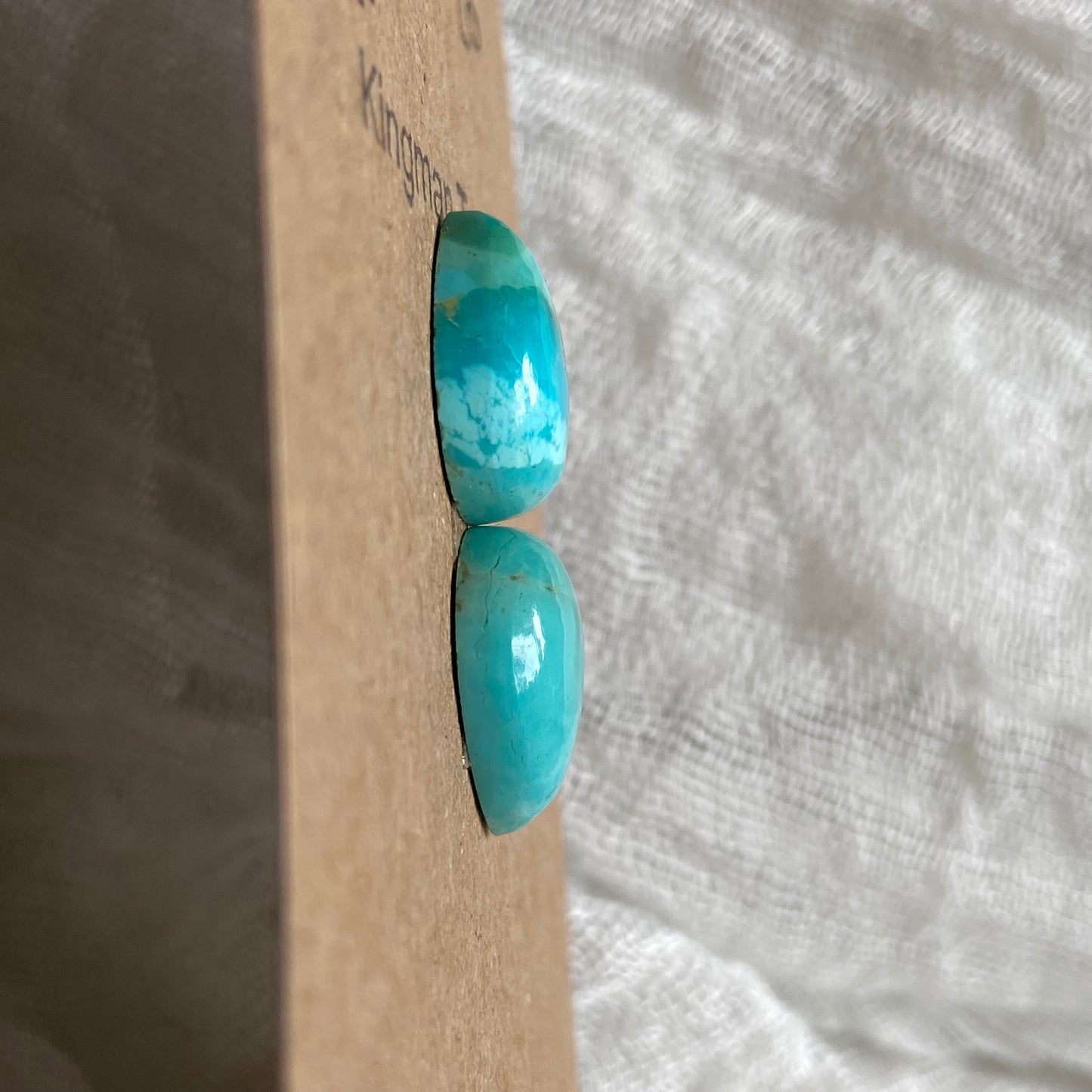 Kingman Turquoise Cabochon - KT51 D8904E87-EDD7-4405-8FE5-E7706D94FD7B Brandedandwild.com