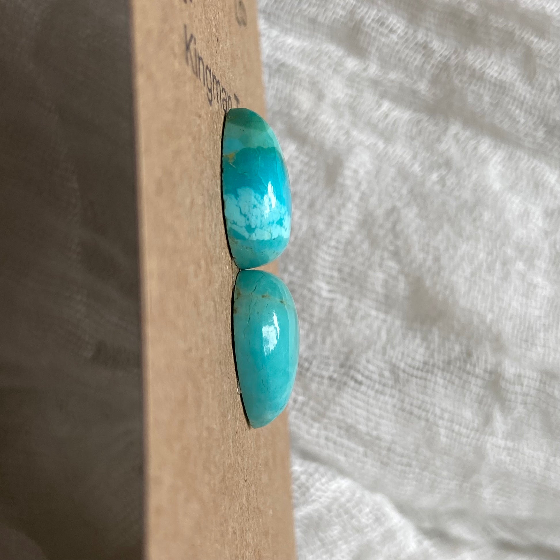 Kingman Turquoise Cabochon - KT51 D8904E87-EDD7-4405-8FE5-E7706D94FD7B Brandedandwild.com