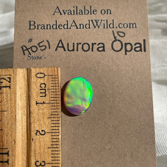 Aurora Opal Cabochon - A051 D8B066AB-2F90-48CD-8C1B-CE8899AF3C7E Brandedandwild.com