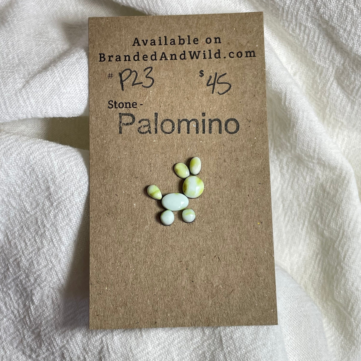 Palomino Cabochon - P23 D8B443D7-1482-45D4-AF24-7F88B651C8A1 Brandedandwild.com