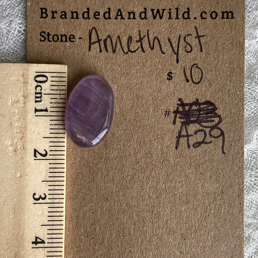 Amethyst Cabochon - A29