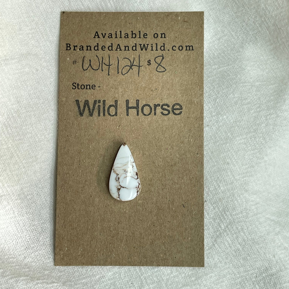 Wild Horse Cabochon - WH124 D8E3DF8C-D049-428A-9EB3-3AD7CAB859B3 Brandedandwild.com