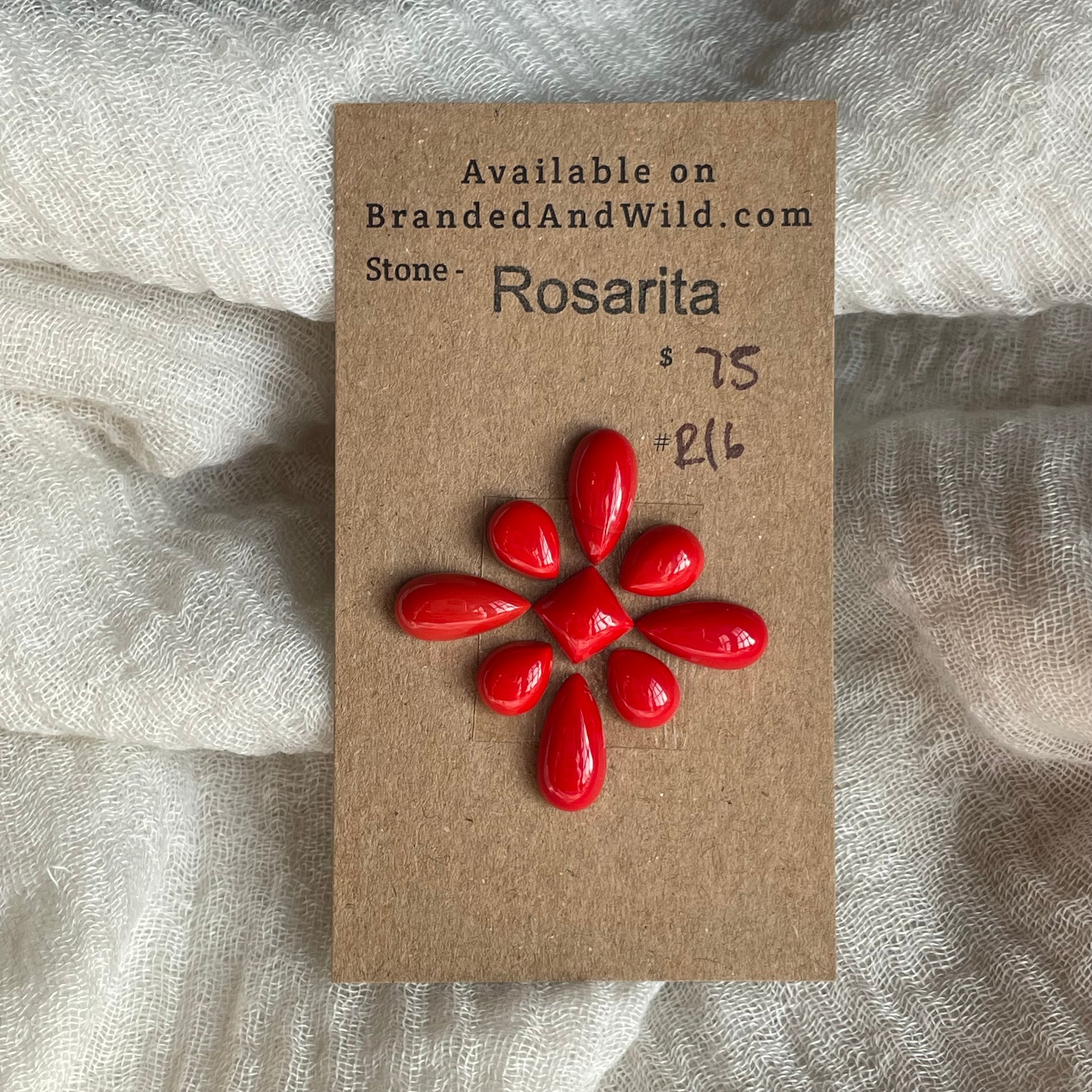 Rosarita - Cabochon - R16 D8F9AACA-D6F5-4CCB-82AE-BD542D4CF7C6 Brandedandwild.com