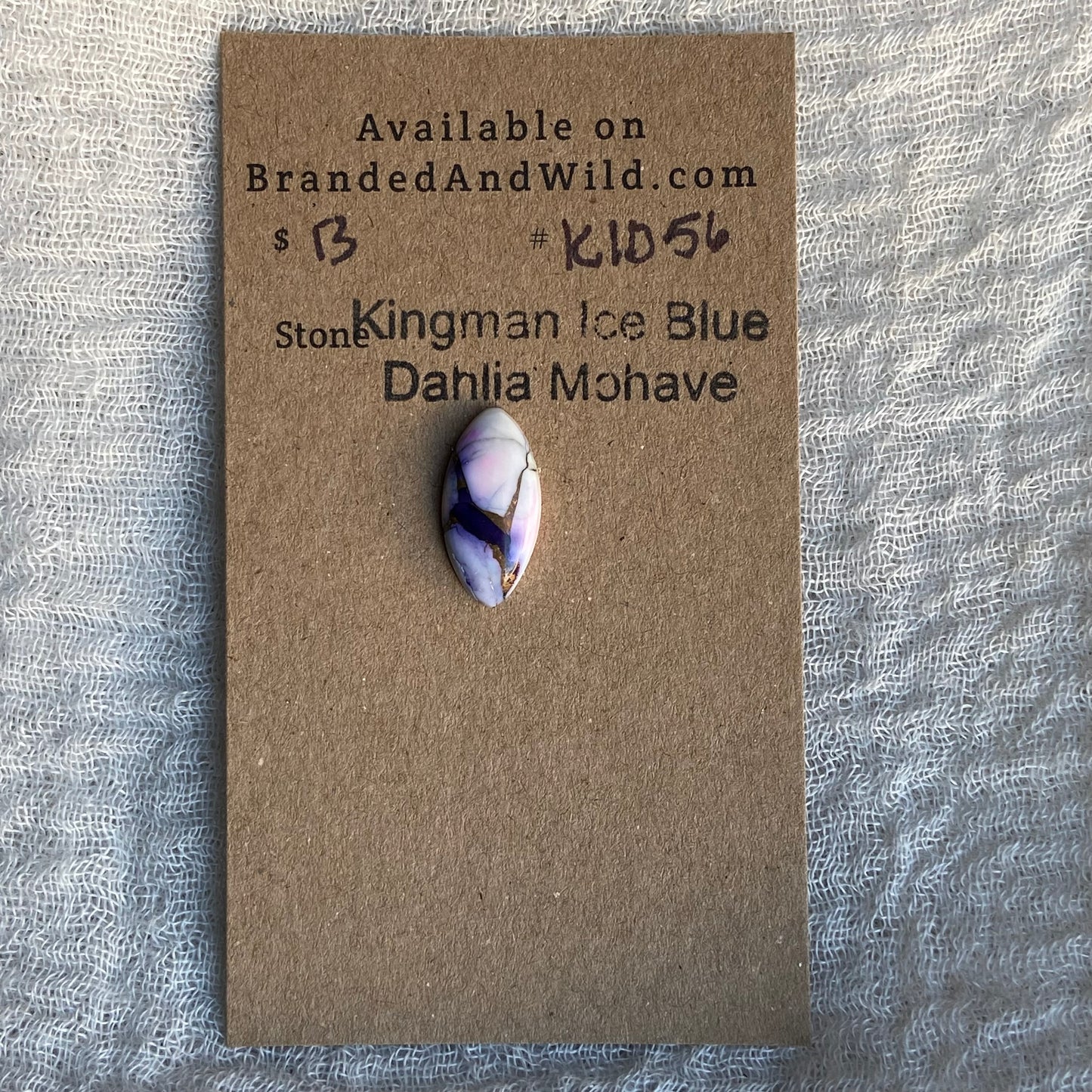 Kingman Ice Blue Dahlia Mohave - KID56