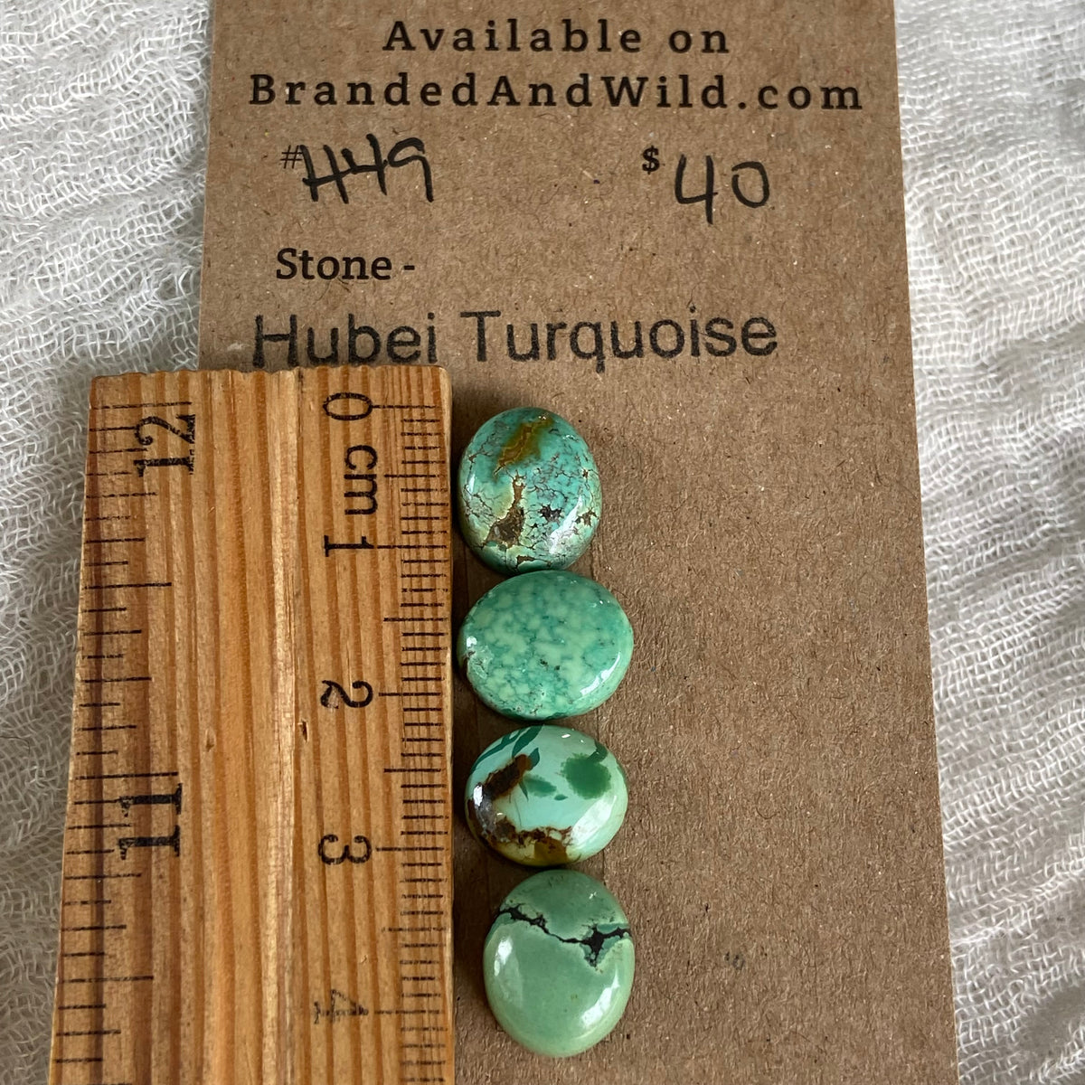 Hubei Turquoise Cabochon - H49