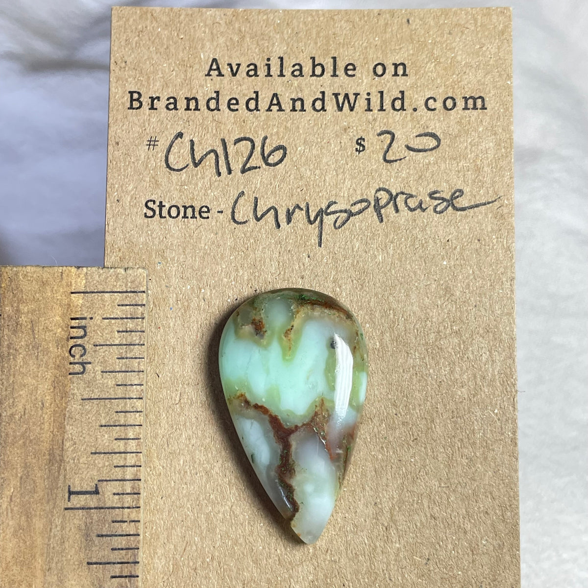 Chrysoprase Cabochon - CH126