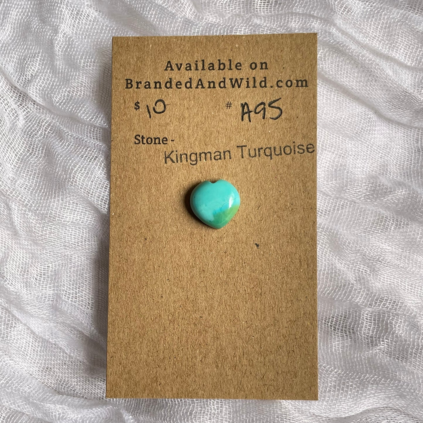 Kingman Turquoise Cabochon - KT95 D98E67A0-8FEC-4CF4-866A-51EF7AD12611 Brandedandwild.com