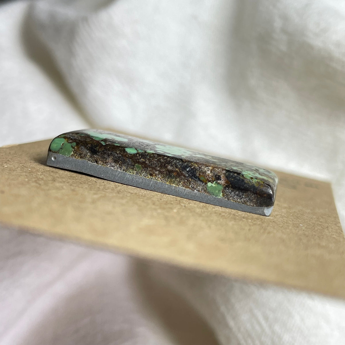 Hubei Turquoise Cabochon - H123 D9914B6E-F79F-4C85-8D58-BE0947AC9880 Brandedandwild.com