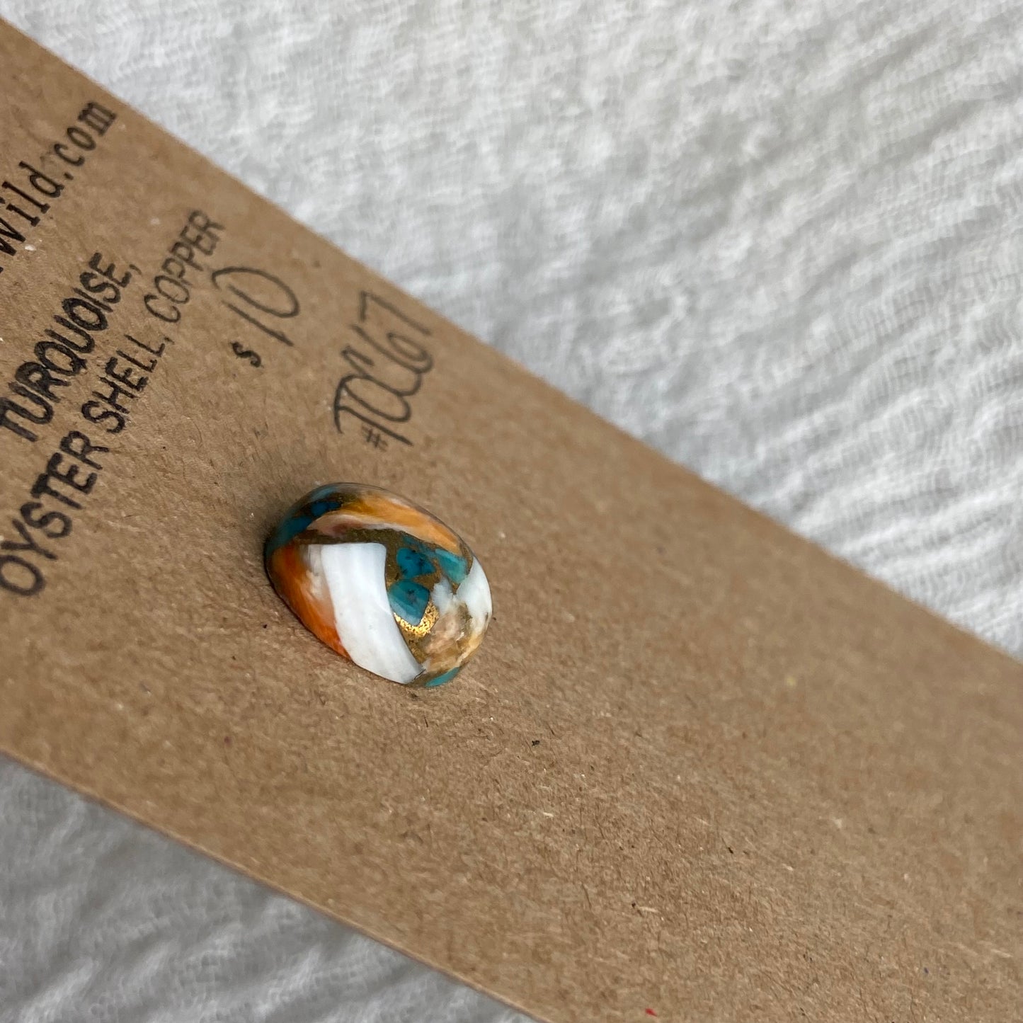 Turquoise, Oyster Shell, Copper - TOC67