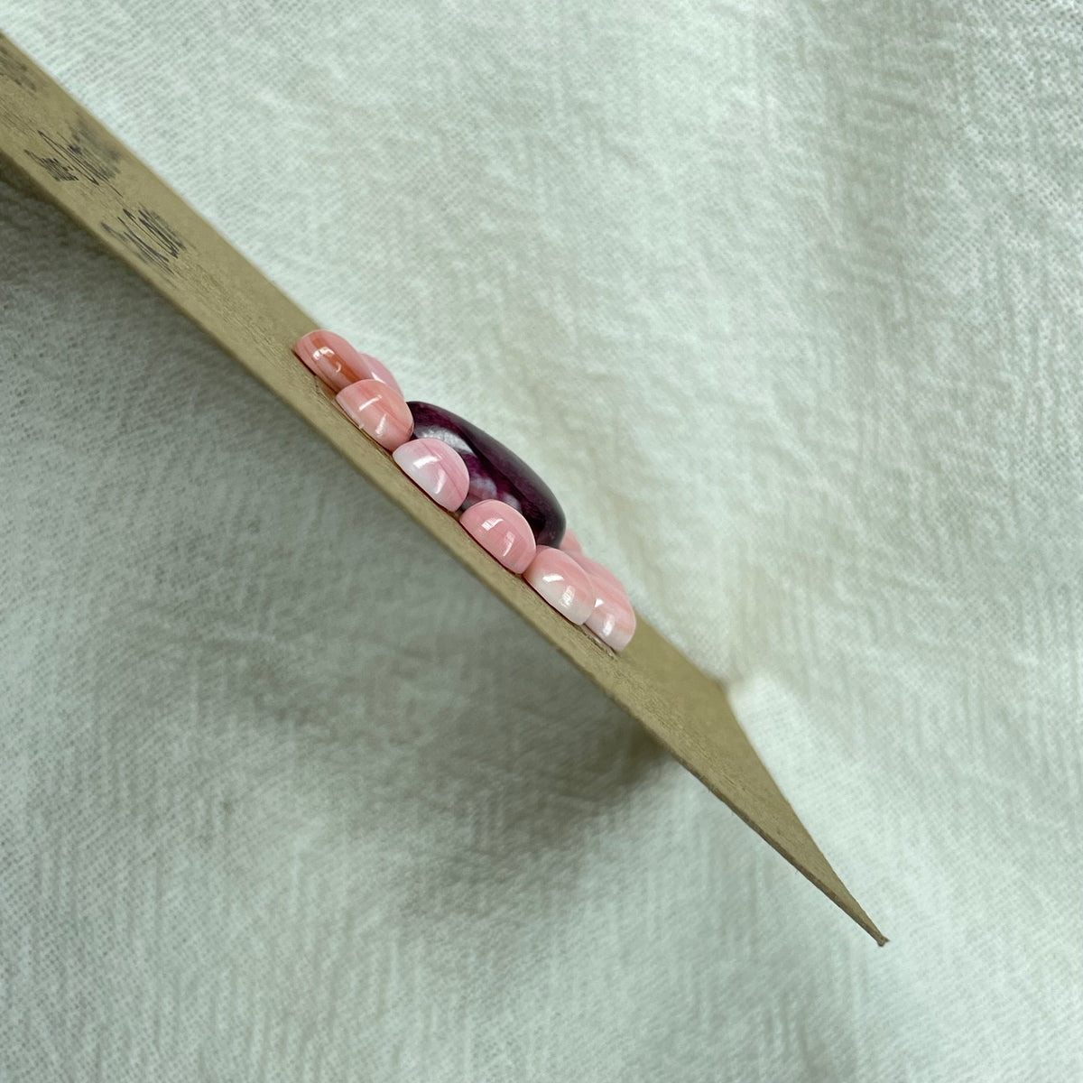 Pink Conch / Oyster Shell Cabochon - PO19 D99E1A86-4FD6-4F09-82F3-A9D7D10027F0 Brandedandwild.com