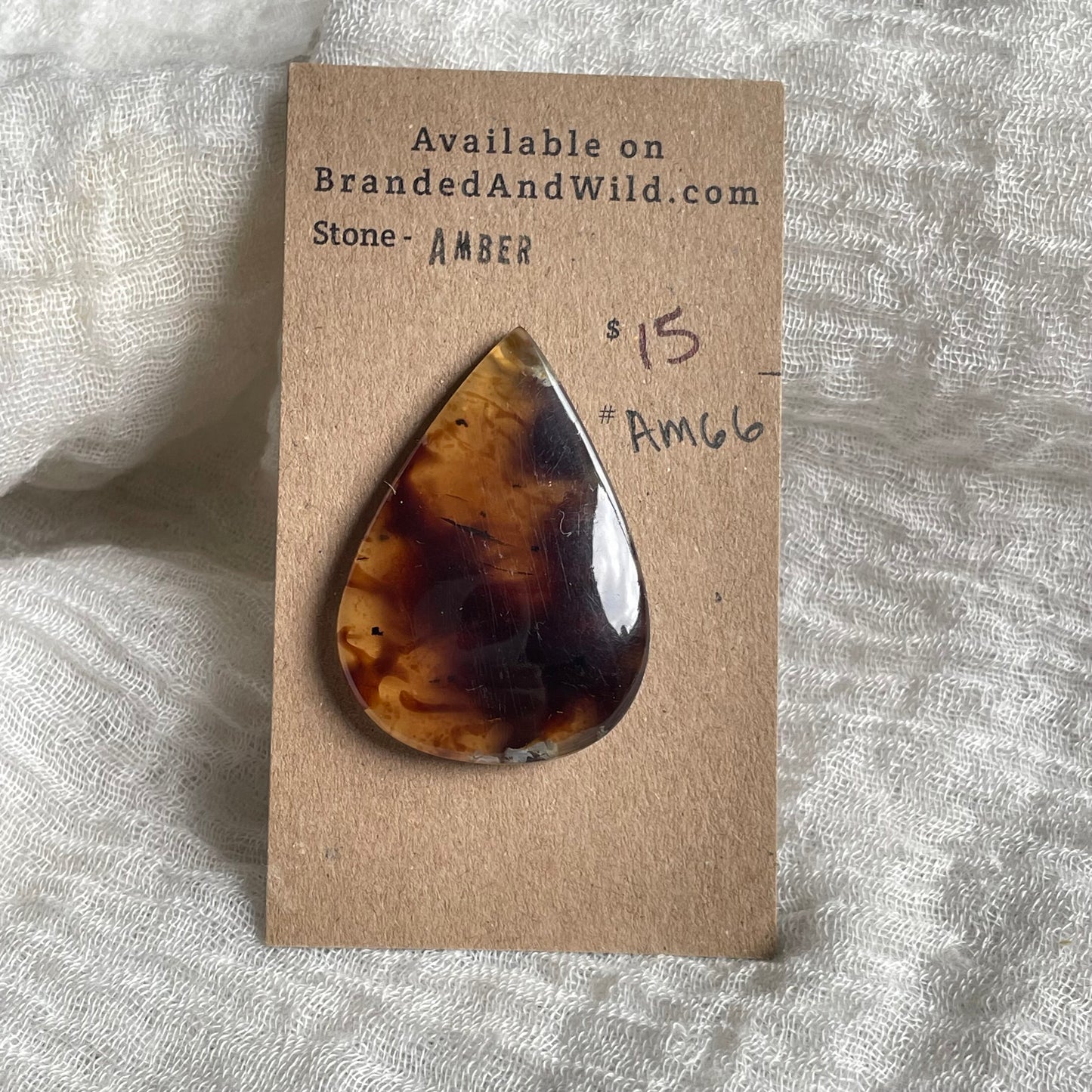 Amber Cabochon AM66 D99F574C-52A7-49D4-824E-FBA2F96DA559 Brandedandwild.com