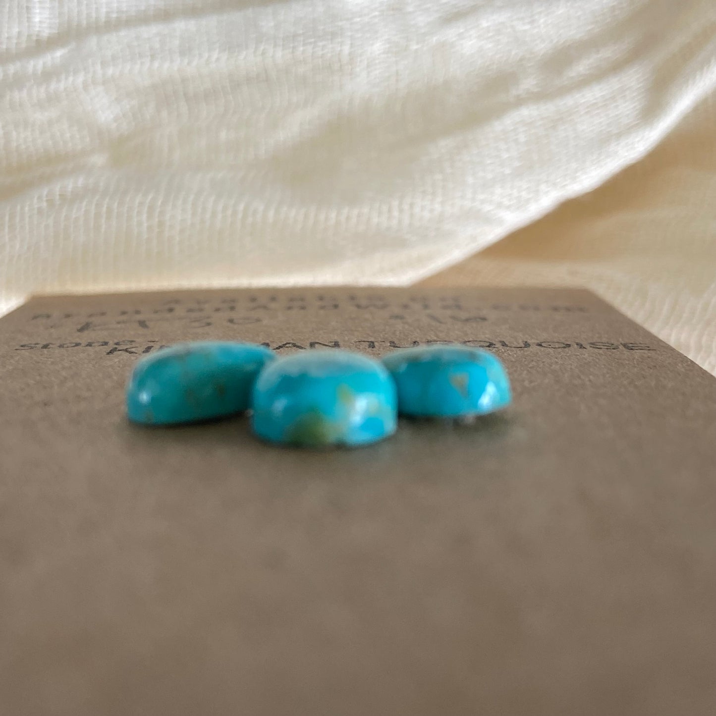 Kingman Turquoise Cabochon - KT30 D9B349CF-DDF7-46B0-AC47-418849ED8A73 Brandedandwild.com