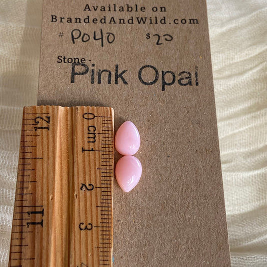 Pink Opal Cabochon - P040